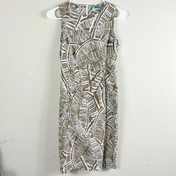 J. McLaughlin Anne Sleeveless Printed Sheath Dress size 4 - Picture 3 of 13